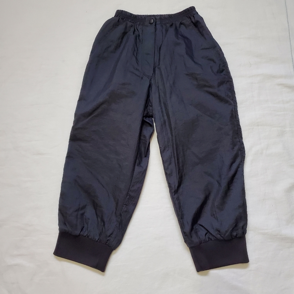 Helly Hansen Weather Resistant  Capri Crop Outdoor Hiking Trek Pants Black Small
